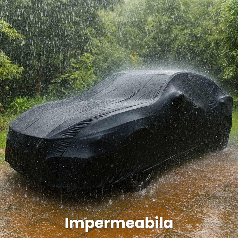 Prelata Auto Premium HASEPE, Toate Anotimpurile, Husa Protectie Completa, Ploaie, Anti Soare, Impermeabila, Accesorii Masina Huse Exterior, 534x178x132 cm [3]