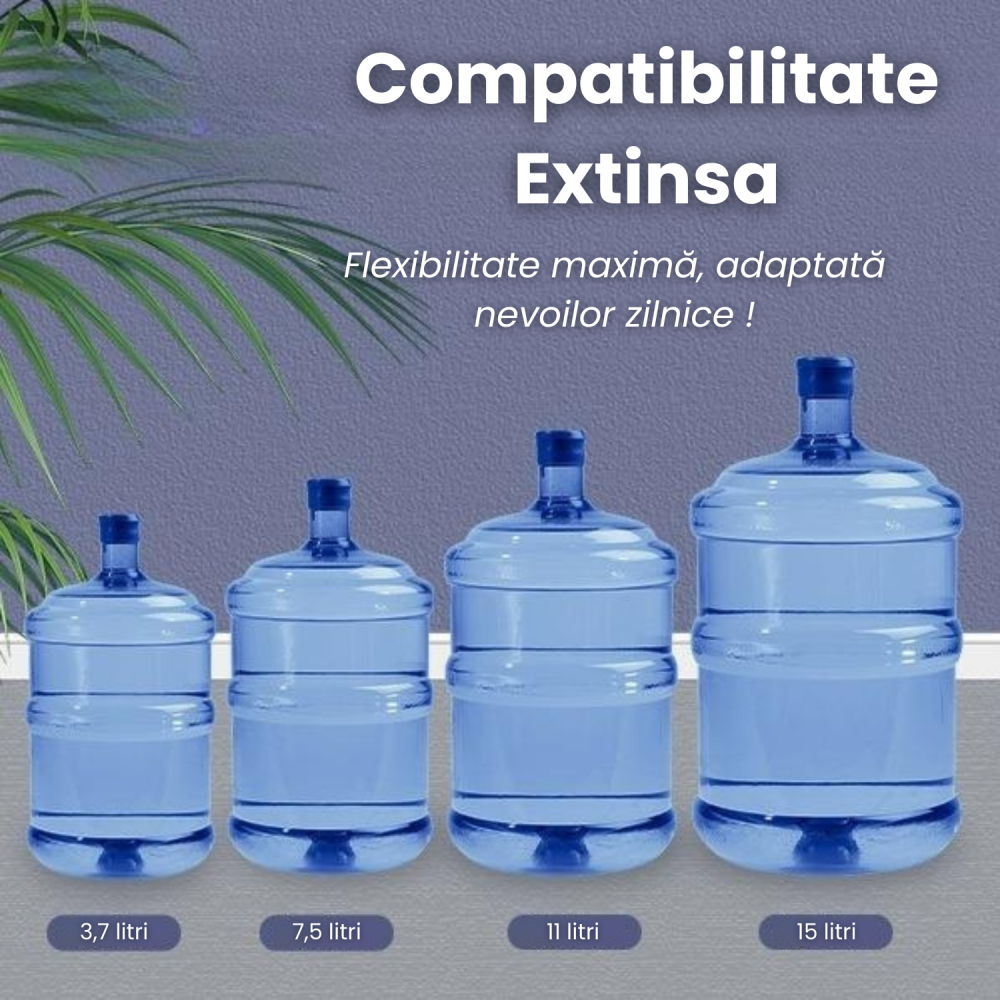 Pompa electrica pentru bidon de apa HASEPE,  USB, Portabil, Ideal pentru Birou, Acasa si Camping, Usor de Folosit, Design Pliabil [5]