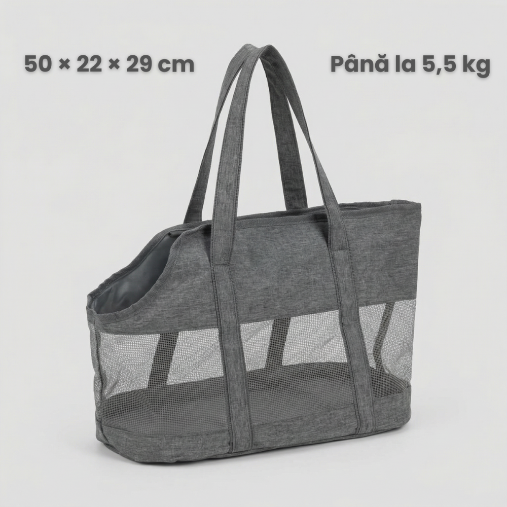 Geanta Transport Animale HASEPE, Tip Marsupiu Pentru Animale De Companie, Geanta Transport Animale Companie Pentru Pisici Si Caini Mici, Geanta Transport Animale Tip Marsupiu Confortabila, Ventilatie [5]