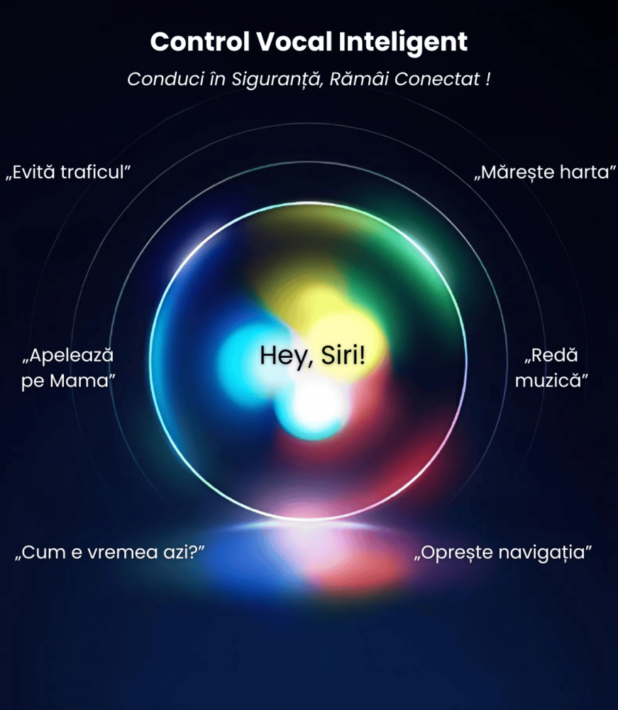 Adaptor Wireless 2 in 1 Carplay si Android Auto HASEPE slim, Smart USB car play, reconectare automata, compatibil USB, multifunctional, Negru/Gri [5]