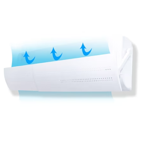 Deflector de aer pentru aparat de aer conditionat, HASEPE®, universal, reglabil pe lungime 52-92 cm, Latime 16 cm [2]