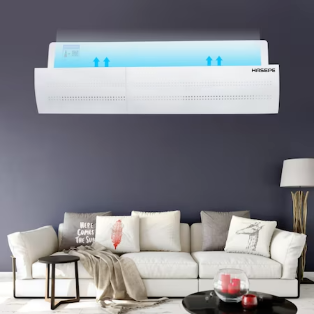 Deflector de aer pentru aparat de aer conditionat, HASEPE®, universal, reglabil pe lungime 52-92 cm, Latime 16 cm [3]