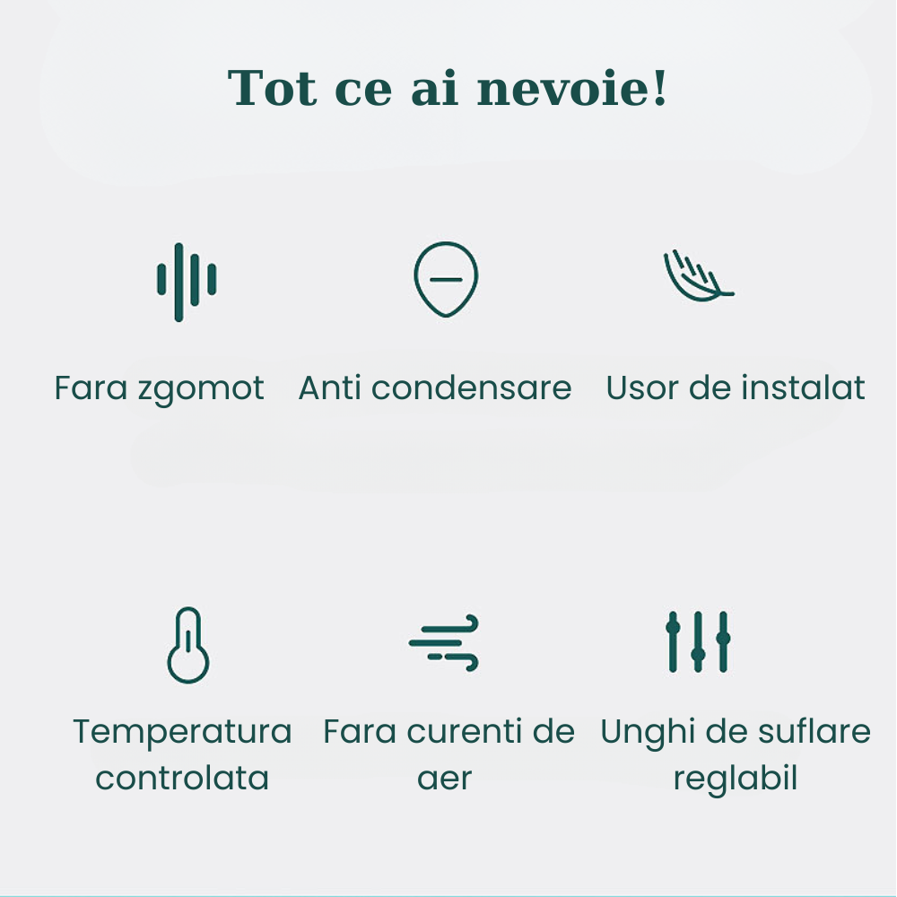 Deflector Aer Conditionat HASEPE, Reglabil 53–95 cm, Transparent, Protectie impotriva Curentului de Aer, Montaj Fara Gaurire, Universal [6]