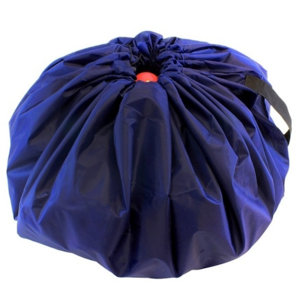 Organizator jucarii HASEPE, snur retractabil pentru inchidere, diametru 150 cm, albastru [4]