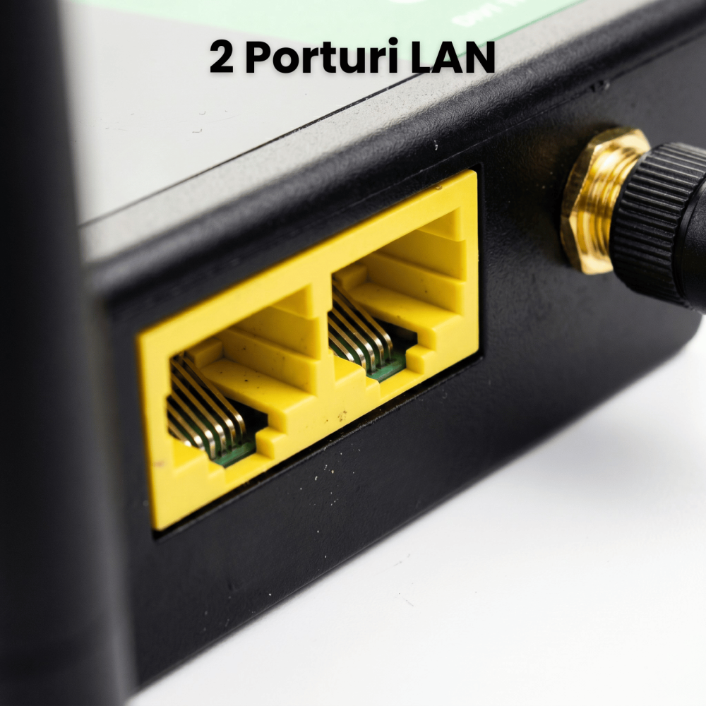 Router Wireless 4G LTE HASEPE® Exterior CPE 300Mbps, Router Wireless Cu Slot SIM, Router Wireless Cu 2 Porturi LAN, Antene Duale, Plug And Play,, Router Wireless Pentru Casa Birou Exterior [6]