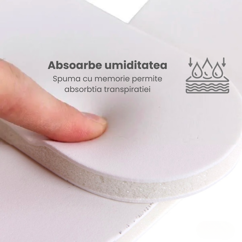 Set 2 Branturi Ortopedice din Spuma cu Memorie HASEPE, Suport pentru Picioare Obosite, Marime Ajustabila 36-45, Unisex, Absorbtie Transpiratie si Amortizare Socuri, Potrivite pentru Orice Tip de Incal [6]