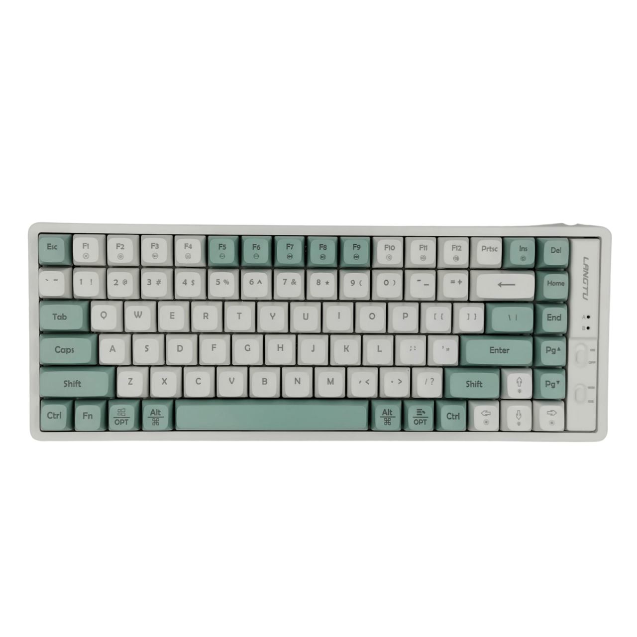 Tastatura Mecanica pentru Gaming, Langtu GK85 Green Edition, Iluminare RGB, Conexiune USB [2]
