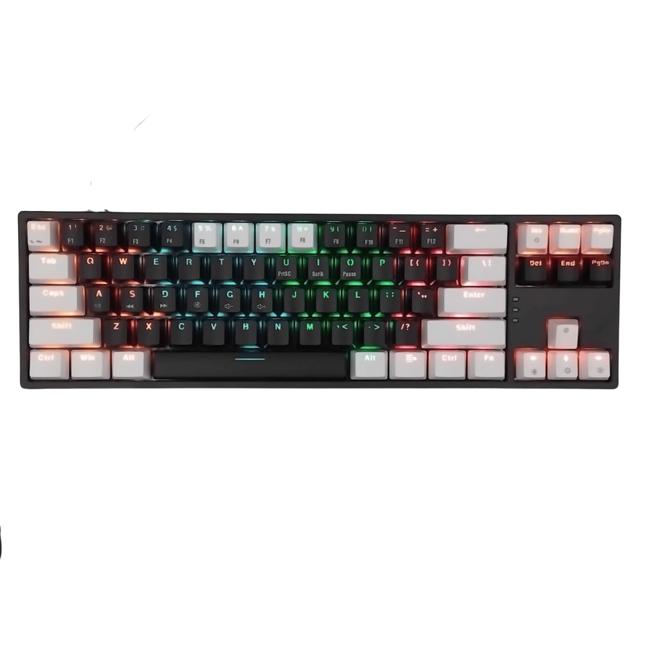 Tastatura Mecanica pentru Gaming, Leaven K710 E-sports, Iluminare RGB, Compatibila Windows si MAC, USB Type C [1]