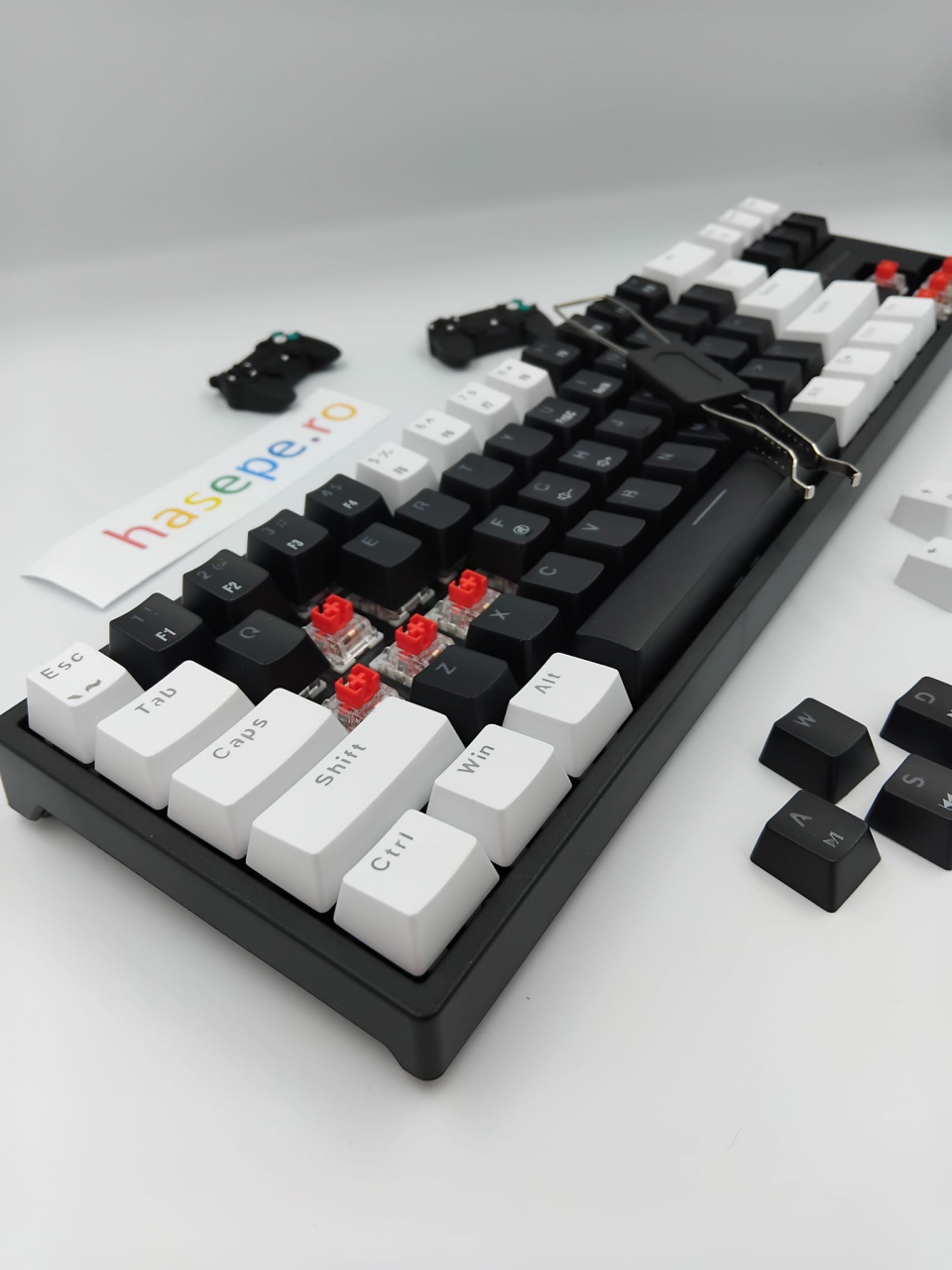 Tastatura Mecanica pentru Gaming, Leaven K710 E-sports, Iluminare RGB, Compatibila Windows si MAC, USB Type C [4]