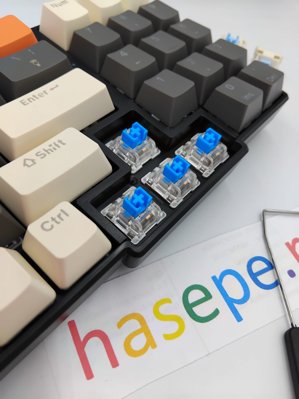 Tastatura Mecanica pentru Gaming, Leaven K780 78 E-Sports, Iluminare RGB, Compatibila Windows si MAC, USB Type C [6]