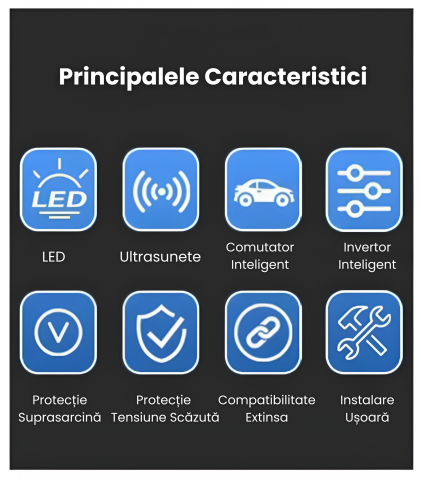 Aparat Anti Rozatoare Auto HASEPE, Ultrasunete 8-56kHz, Anti Soareci si Sobolani, 3 Metode Alimentare, LED Intermitent, Senzor Vibratie, Acoperire 300mp, Masini si Garaje [2]