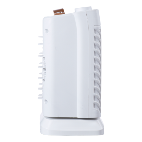 Aeroterma electrica oscilanta HASEPE, 2000 W, portabila, cu 2 trepte de caldura, ventilator, termostat reglabil, protectie supraincalzire, incalzitor electric pentru camera, dormitor, birou, Alb [9]