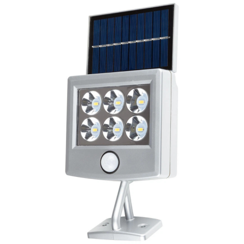 Spot Solar LED de Perete cu Senzor de Miscare HASEPE, 6 LED-uri, IP44, Ecologic, Montaj cu Suruburi [4]