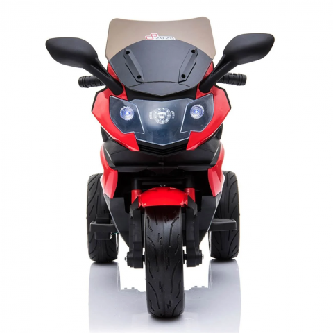 Motocicleta Electrica 6V pentru Copii HASEPE, cu Marsarier, Muzica si MP3 – 12W, Viteza 4,2 km/h, Greutate Maxima 25kg [3]