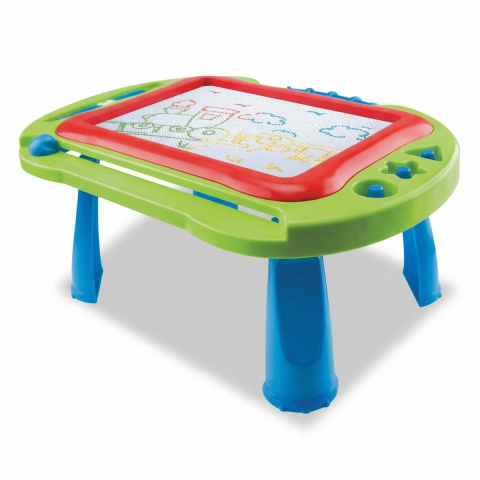 Jocuri si jucarii educative - Tabla Magnetica Pentru Copii HASEPE, Tabla Desen Dubla, Tabla Magnetica Cu Picioare Detasabile, Tabla Desen Portabila Cu Maner, Suprafata Reutilizabila Pentru Creativitate, Joaca Educativa Prescolari,