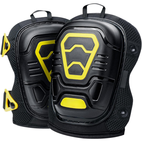 Scule electrice & Unelte - Genunchiere Protectie HASEPE Profesionale Cu Gel, Genunchiere Constructii Rezistente Pentru Lucru Intens, Genunchiere Lucru Ergonomice Cu Spuma EVA, Curele Reg labile, Anti Alunecare, Protectie Genunc