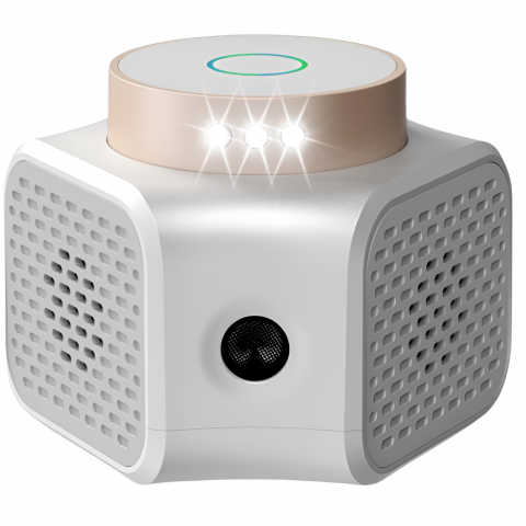 Articole antidaunatori gradina - Aparat Anti Soareci si Sobolani HASEPE, Ultrasunete 22-65kHz, Actiune 360°, Acoperire 120mp, 4 Moduri Intensitate, LuminI LED Intermitente, Anti Gandaci si Insecte, Alb