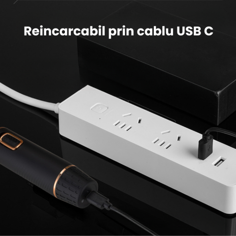 Aparat de tuns HASEPE, reincarcabil, 3 capete pentru tuns parul din nas si urechi, din zona sprancenelor sau parul corporal, Negru [4]