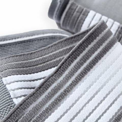 Glezniera Elastica HASEPE, Bandaj Tip Soseta cu Banda Reglabila Velcro, Compresie si Suport Glezna, Marime Universala, Unisex, Gri/Alb [6]