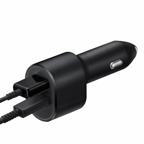Suport si docking telefoane - Incarcator auto , 66W Super Fast charge, 1 x Tip C, 1 x USB 3,0 45W, Universal
