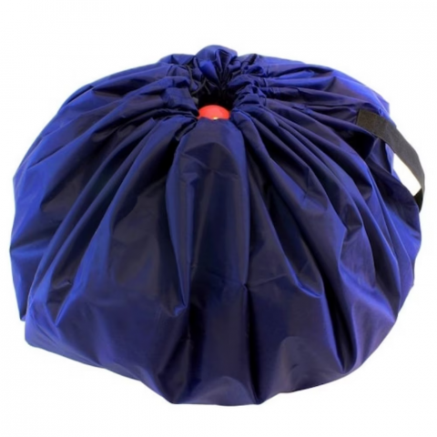 Organizator jucarii HASEPE, snur retractabil pentru inchidere, diametru 150 cm, verde [5]