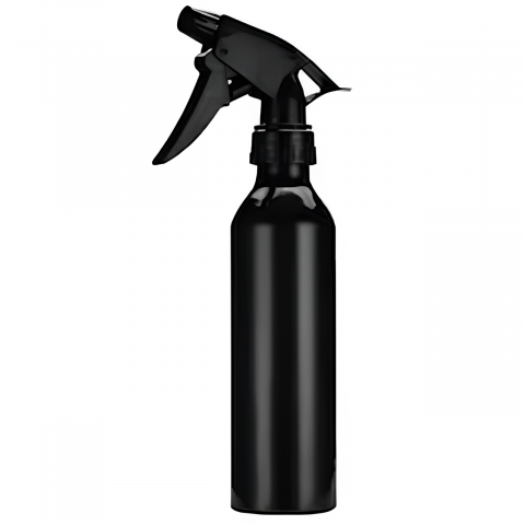 Pulverizator apa pentru frizerie sau coafor, design modern, capat pulverizare reglabil, 300 ml, Negru [0]
