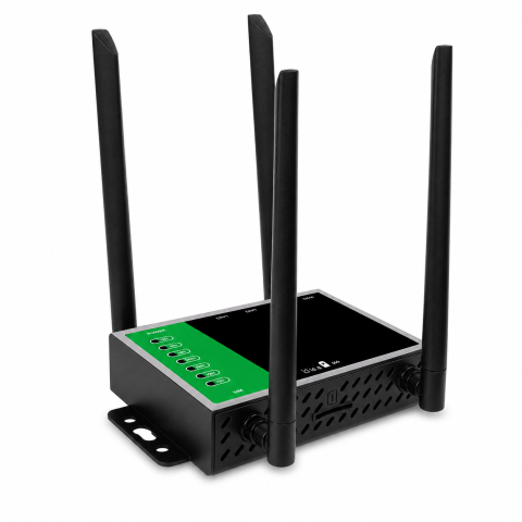 Wireless - Router Wireless 4G LTE HASEPE® Exterior CPE 300Mbps, Router Wireless Cu Slot SIM, Router Wireless Cu 2 Porturi LAN, Antene Duale, Plug And Play,, Router Wireless Pentru Casa Birou Exterior