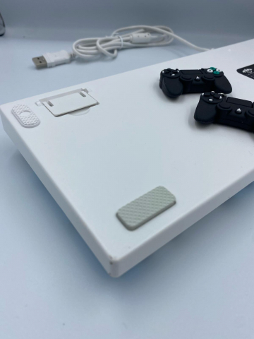 Tastatura Mecanica pentru Gaming, Crack K660 104 Blue Edition, Iluminare RGB, Compatibila Windows, Android si iOS, USB Type C [6]