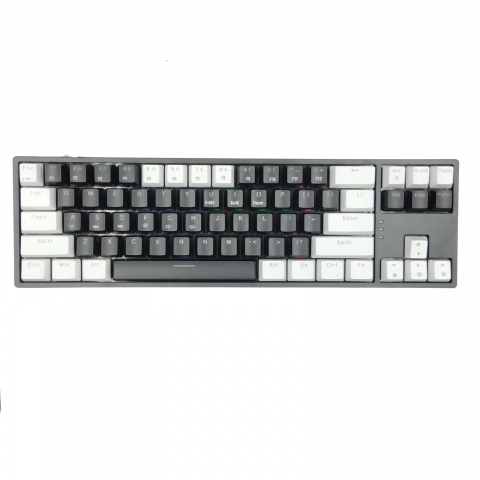 Tastatura Mecanica pentru Gaming, Leaven K710 E-sports, Iluminare RGB, Compatibila Windows si MAC, USB Type C [1]