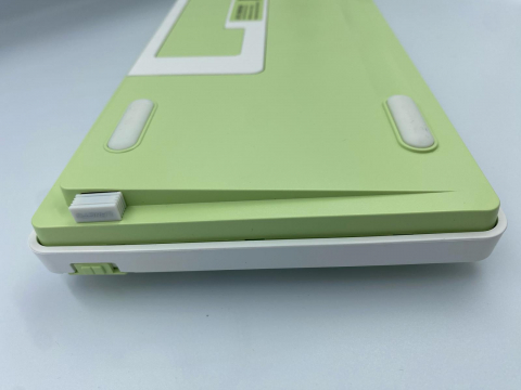 Tastatura pentru Gaming, Langtu L98 Green Edition, Iluminare RGB, Baterie incorporata, Compatibila Windows, Android si iOS, 3 moduri de conectare Wireless 2,4g, Bluetooth 5,1 si USB [5]