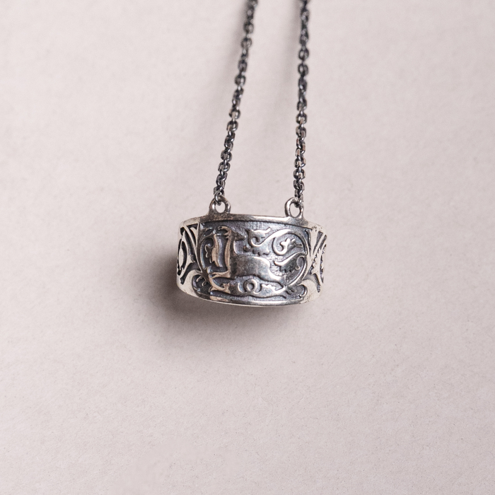Bratara geometric cu Inel din argint Maral [4]