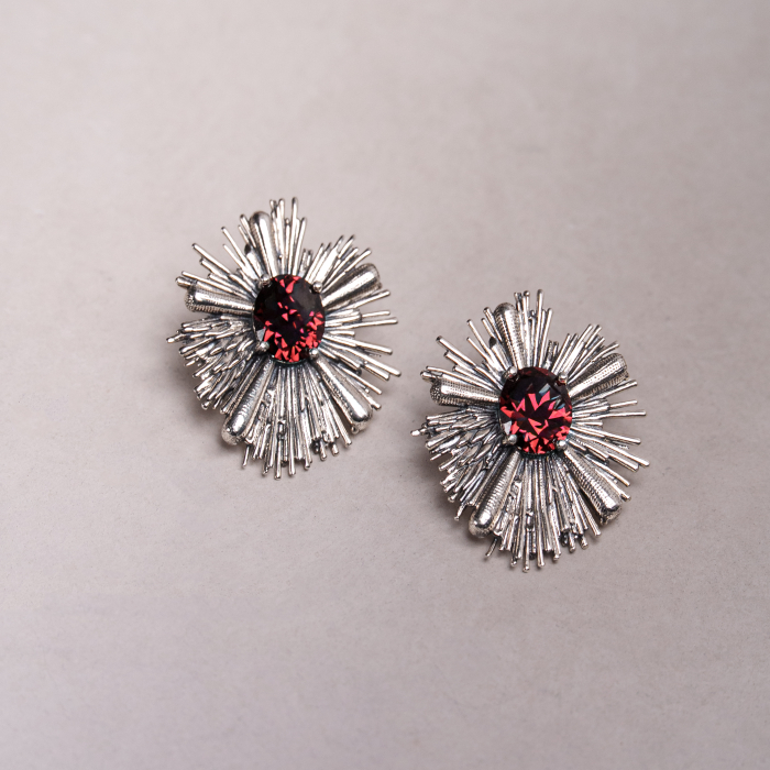 Cercei Kayts din argint 925 cu pietre Cubic Zirconia [3]