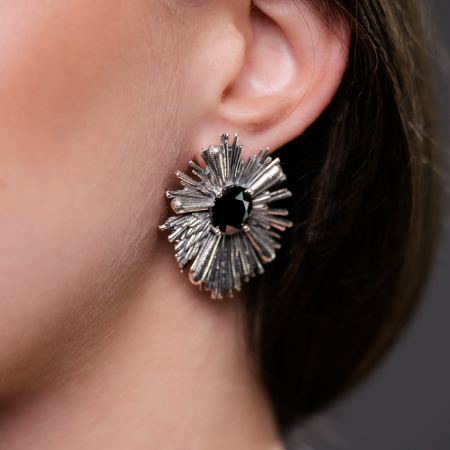 Cercei Kayts din argint 925 cu pietre Cubic Zirconia