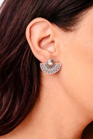 Cercei din argint Sipane