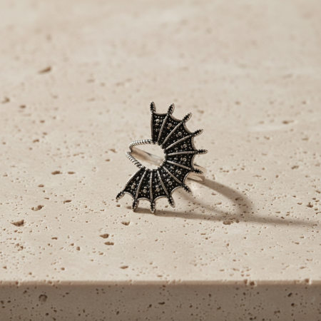 Inel reglabil din argint Amar [1]