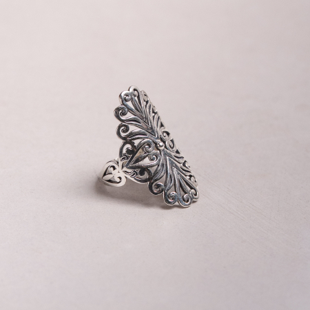 Inel reglabil din argint Syune [1]