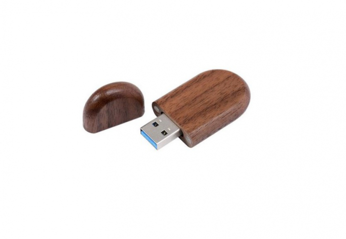 Memorie Usb 3.0 Lemn Model Oval [1]