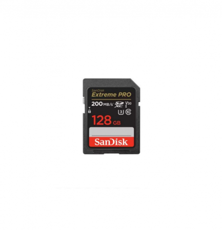 Carduri de Memorie - Card SanDisk Extreme PRO 128 GB 200 MB/S SDXC UHS-I Class 10 V30