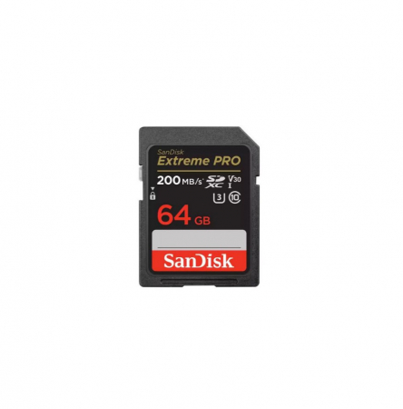 Carduri de Memorie - Card SanDisk Extreme PRO 64 GB 200 MB/S DXC UHS-I Class 10