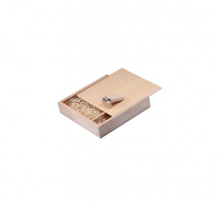 Memorie Usb Lemn - Cutie Lemn Pentru Fotografii 10x15 cu Stick Usb 3.0