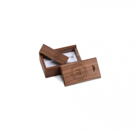Cutie si Stick Usb 3.0 Lemn Model Dreptunghiular [3]