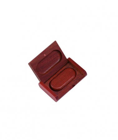 Cutie si Stick Usb 3.0 Lemn Model Oval [1]