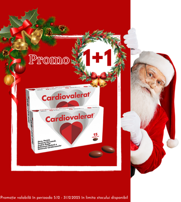 Promo Cardiovalerat 1+1 decembrie