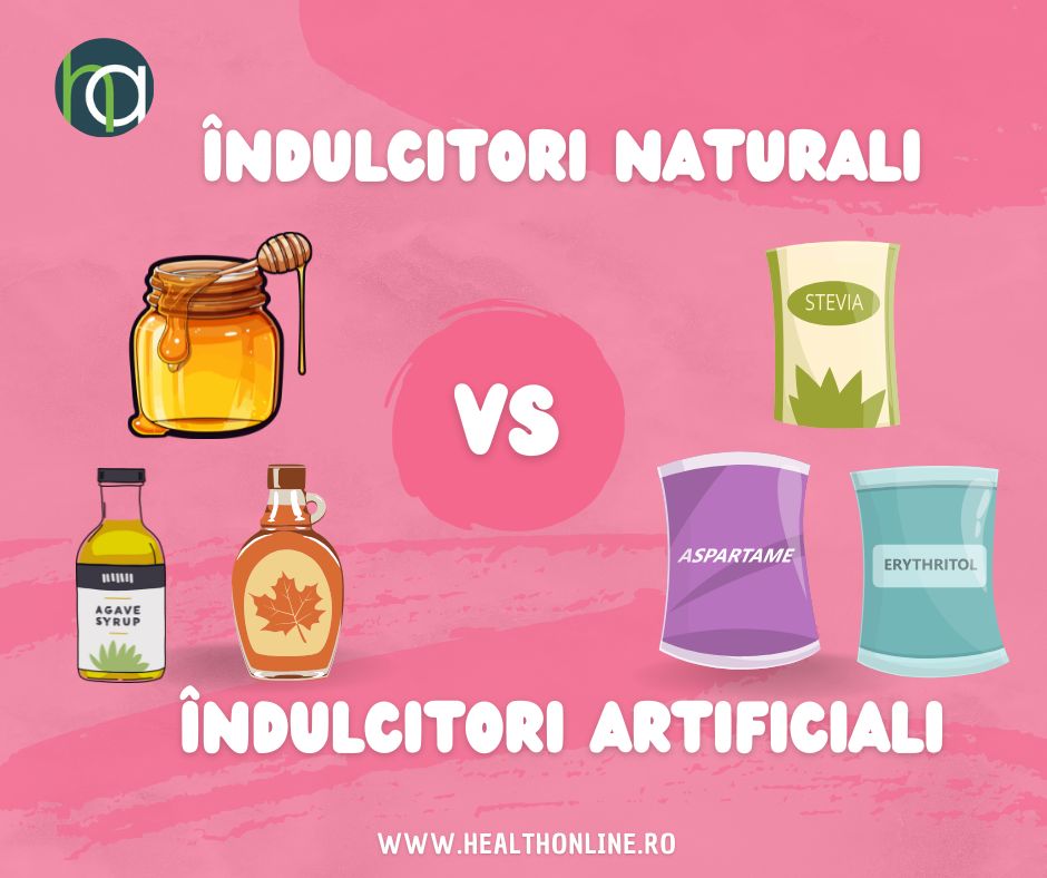 Indulcitori naturali versus indulcitori artificiali: care este cea mai buna alegere?