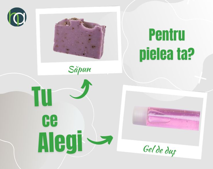 Sapun sau Gel de dus? Tu ce alegi pentru pielea ta?
