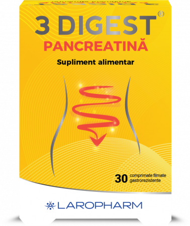 Toate Produsele - 3 DIGEST Pancreatina * 30 cpr.