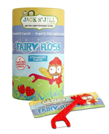 Toate Produsele - Ata_dentara_pentru_copii_cu_scobitori_biodegradabile,_aroma_Capsuni_-_Jack_n_Jill