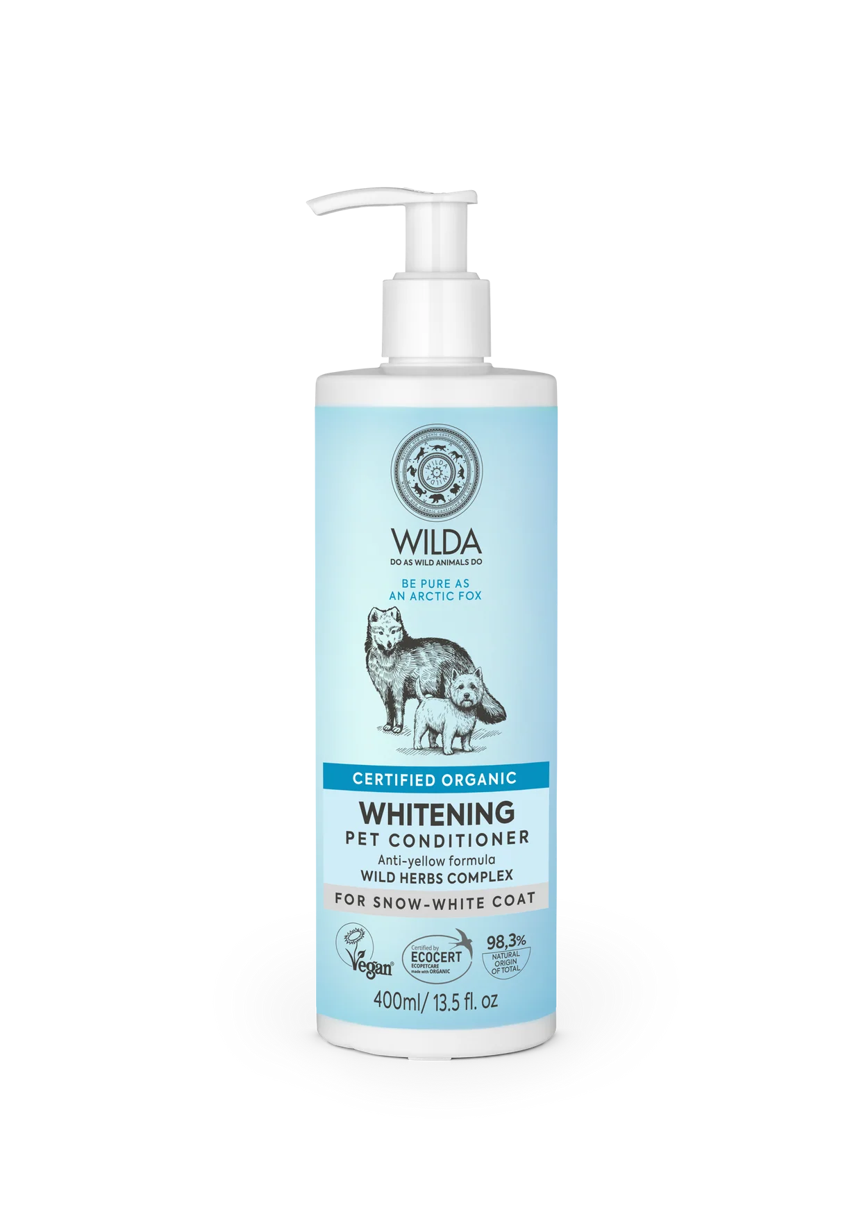 Toate Produsele - 02801E_1Wilda._ertifiedorganicWhiteningpetconditioner_400ml