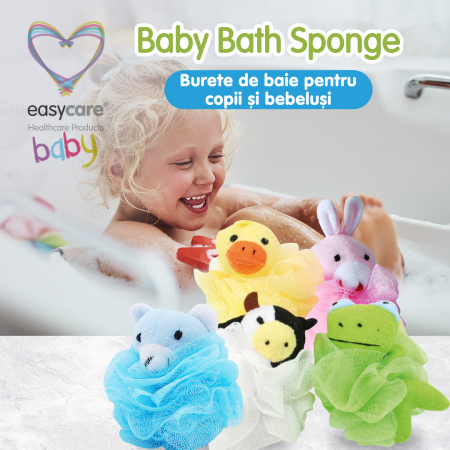 Toate Produsele - Burete-de-baie-EASYCARE-BABY-pentru-copii-si-bebelusi-1