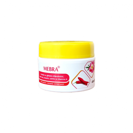 Mebra crema cu extract de gheara si ardei iute 45ml